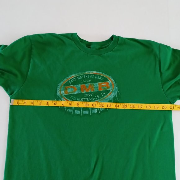 Dave Mathews Band Bottle Cap 1991 Charlottesville, Va. Tee Shirt - Picture 3 of 7